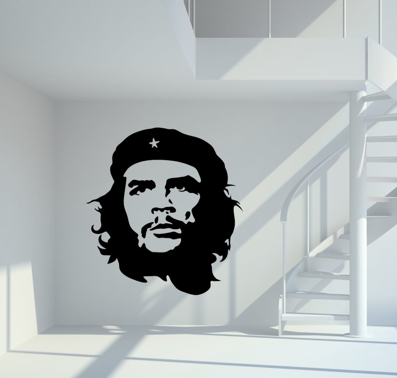 Che Guevara Wandtattoo